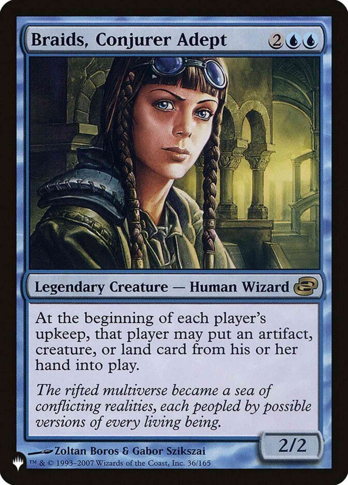 Braids, Conjurer Adept [PLC-36] [The List] [Non-Foil]