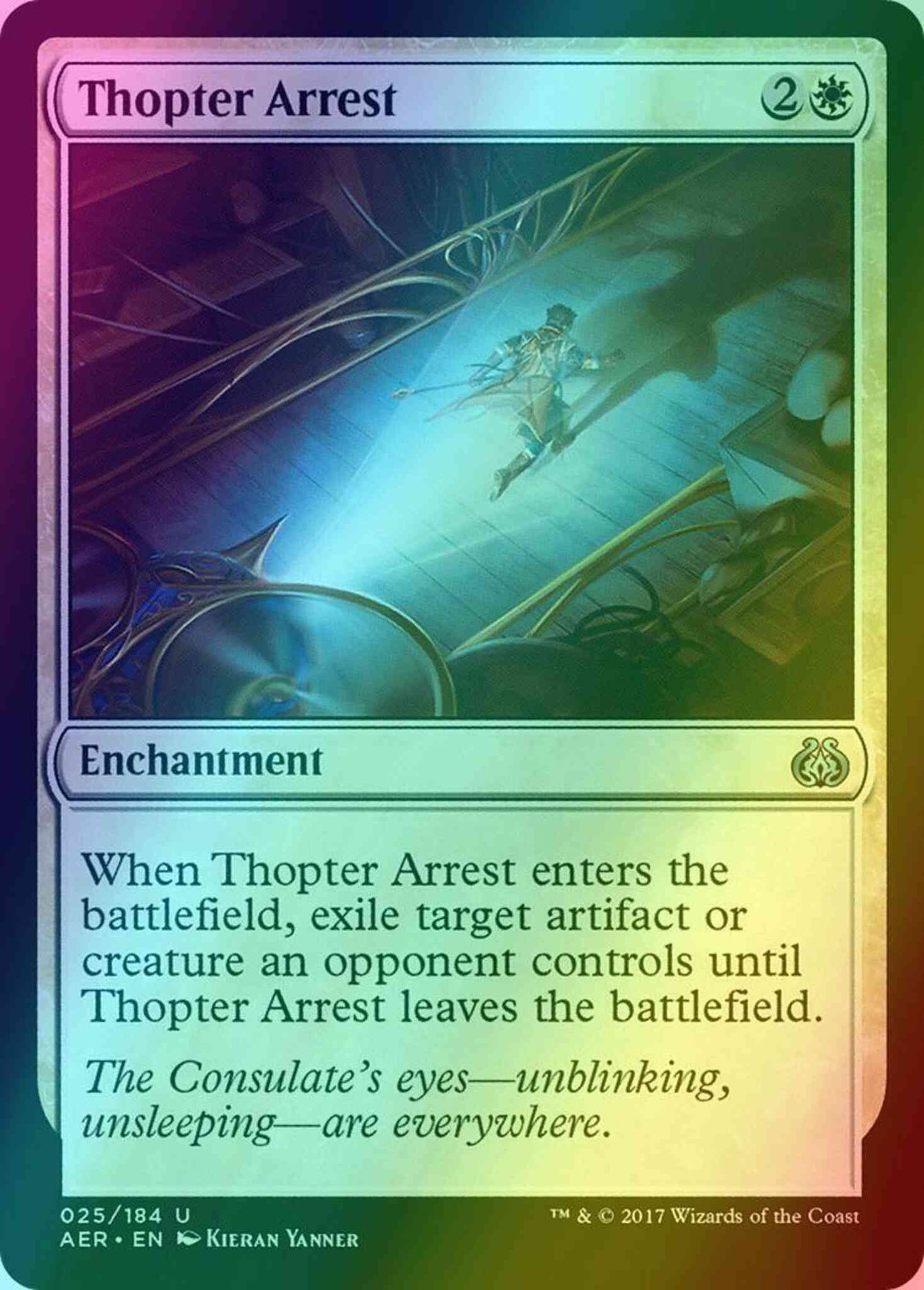 Thopter Arrest [25] [Aether Revolt] [Foil]