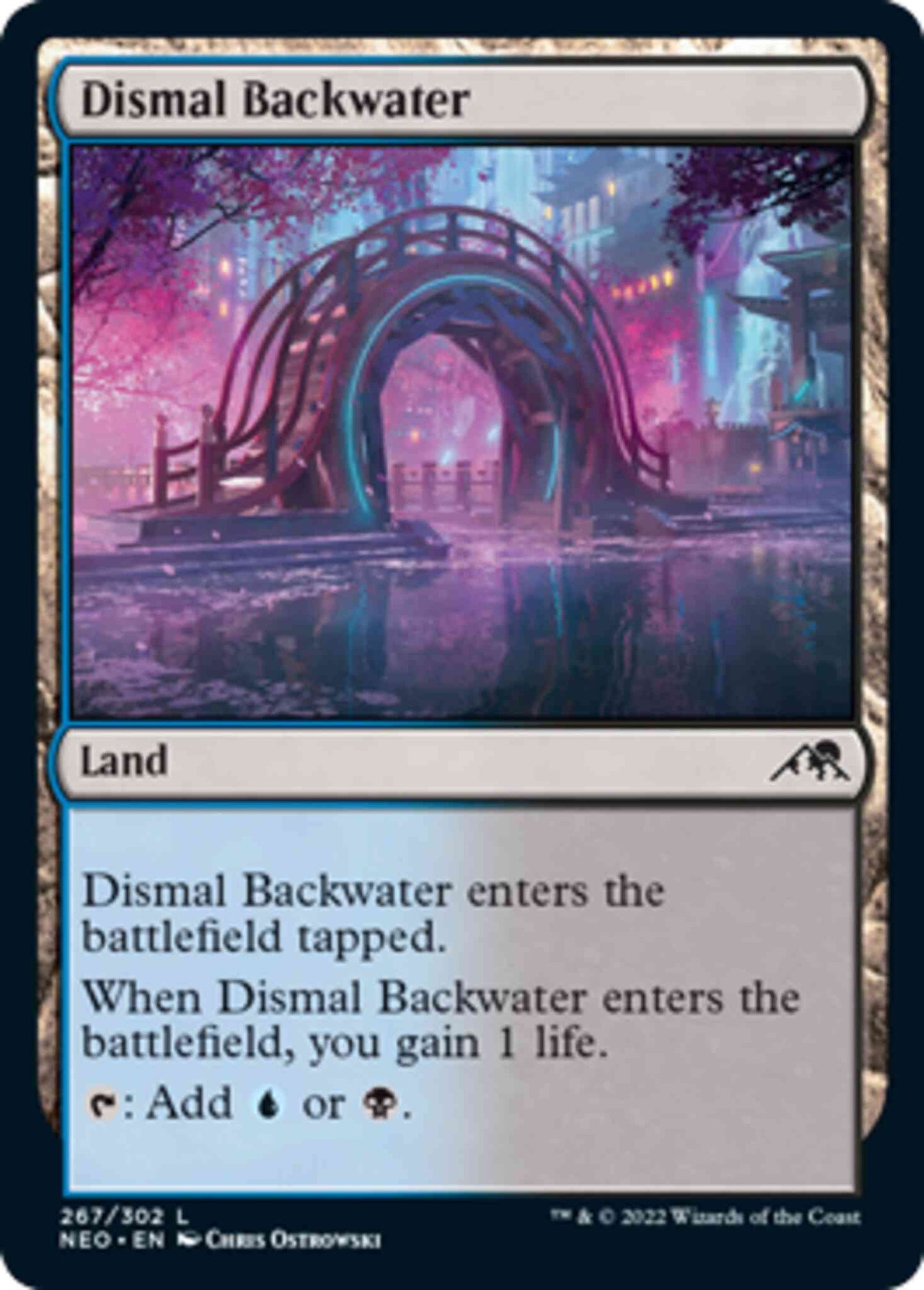 Dismal Backwater [267] [Kamigawa: Neon Dynasty] [Non-Foil]