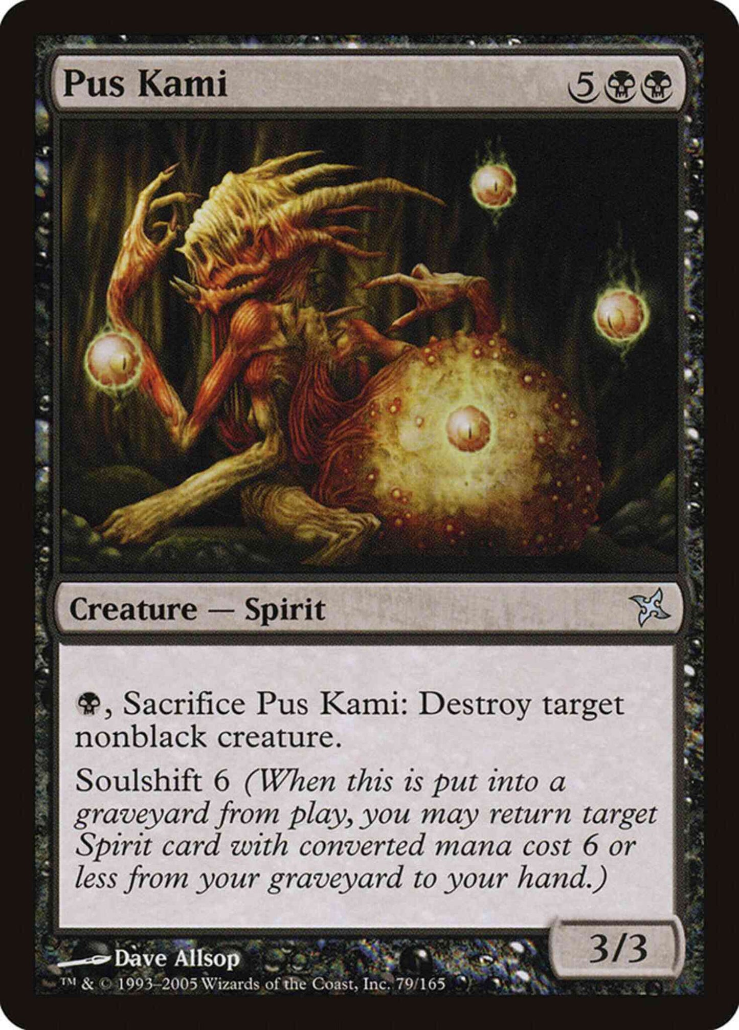 Pus Kami [79] [Betrayers of Kamigawa] [Non-Foil]