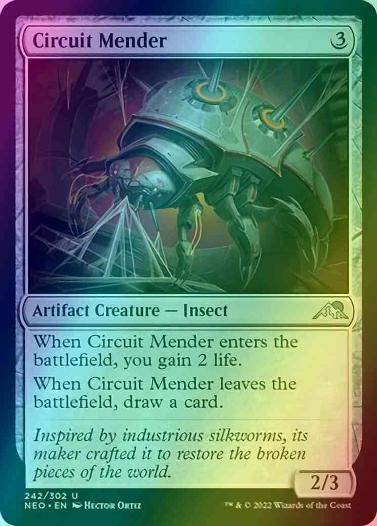 Circuit Mender [242] [Kamigawa: Neon Dynasty] [Foil]