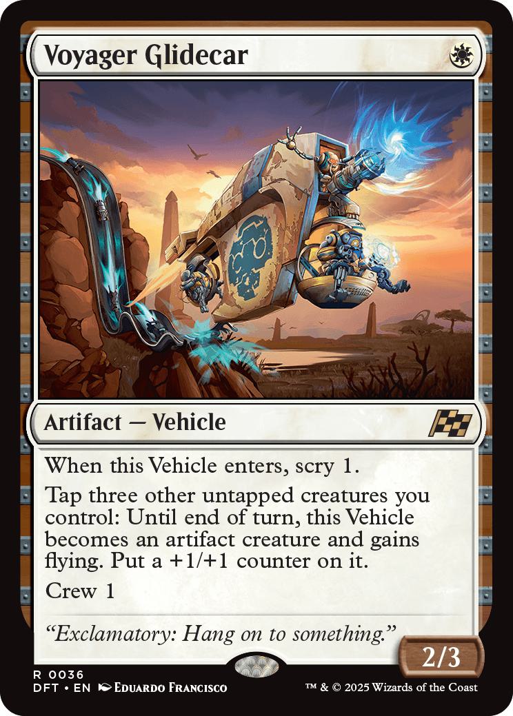 Voyager Glidecar [36] [Aetherdrift] [Non-Foil]