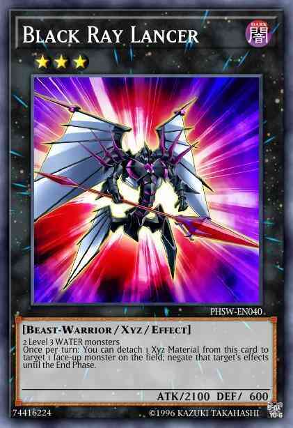 Black Ray Lancer - SP13-EN029 - Starfoil Rare - Unlimited