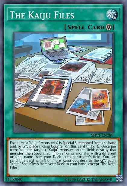 The Kaiju Files - SHVI-EN089 - Common - 1st Edition