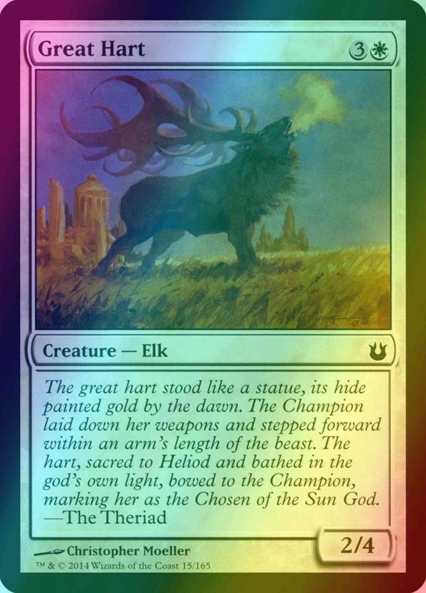 Great Hart [15] [Born of the Gods] [Foil]