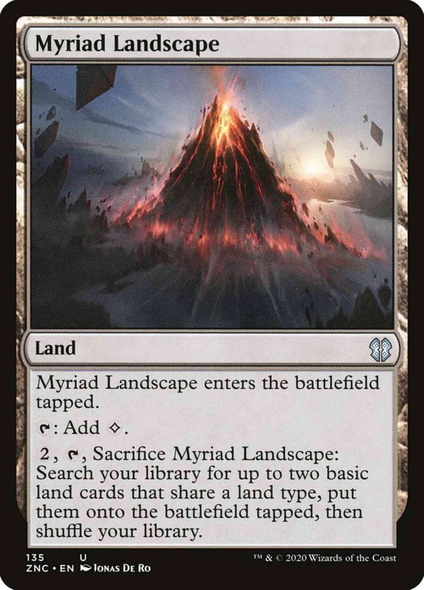 Myriad Landscape [135] [Zendikar Rising Commander] [Non-Foil]