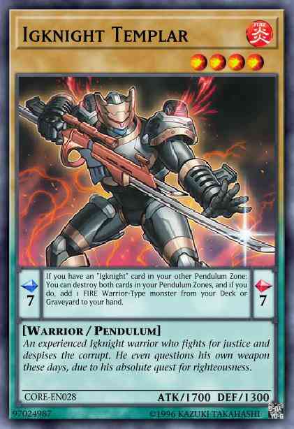 Igknight Templar - MP16-EN066 - Ultra Rare - 1st Edition