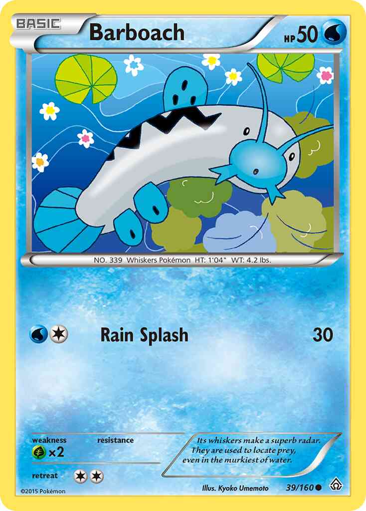Barboach - 39/160 - Common [xy5-39] [Non-Holo]