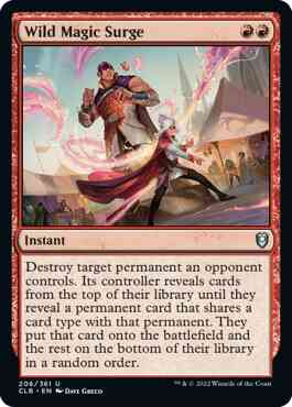 Wild Magic Surge [206] [Commander Legends: Battle for Baldur's Gate] [Non-Foil]