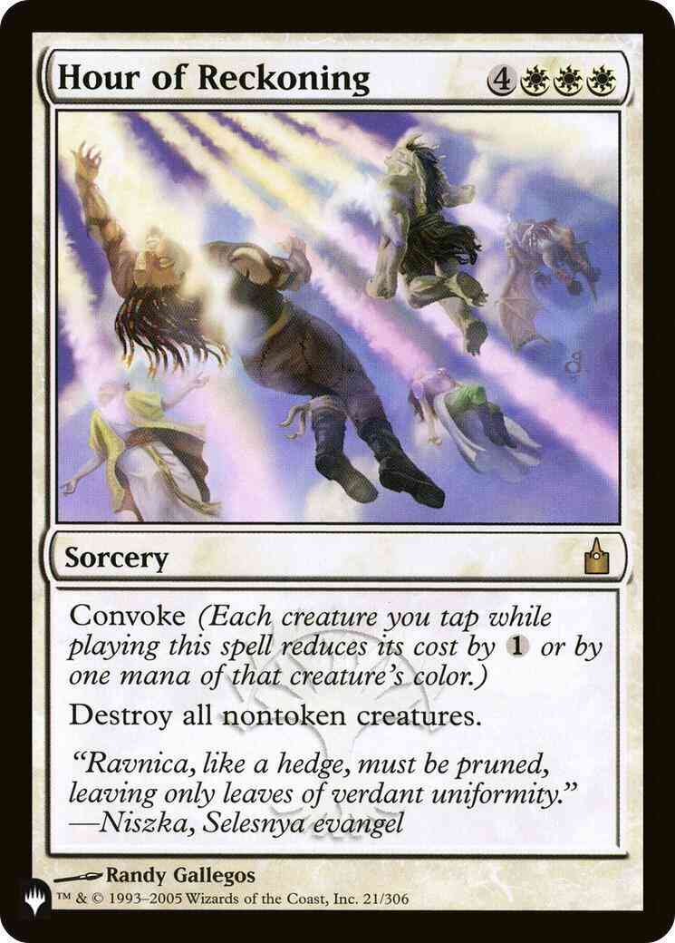Hour of Reckoning [RAV-21] [The List] [Non-Foil]