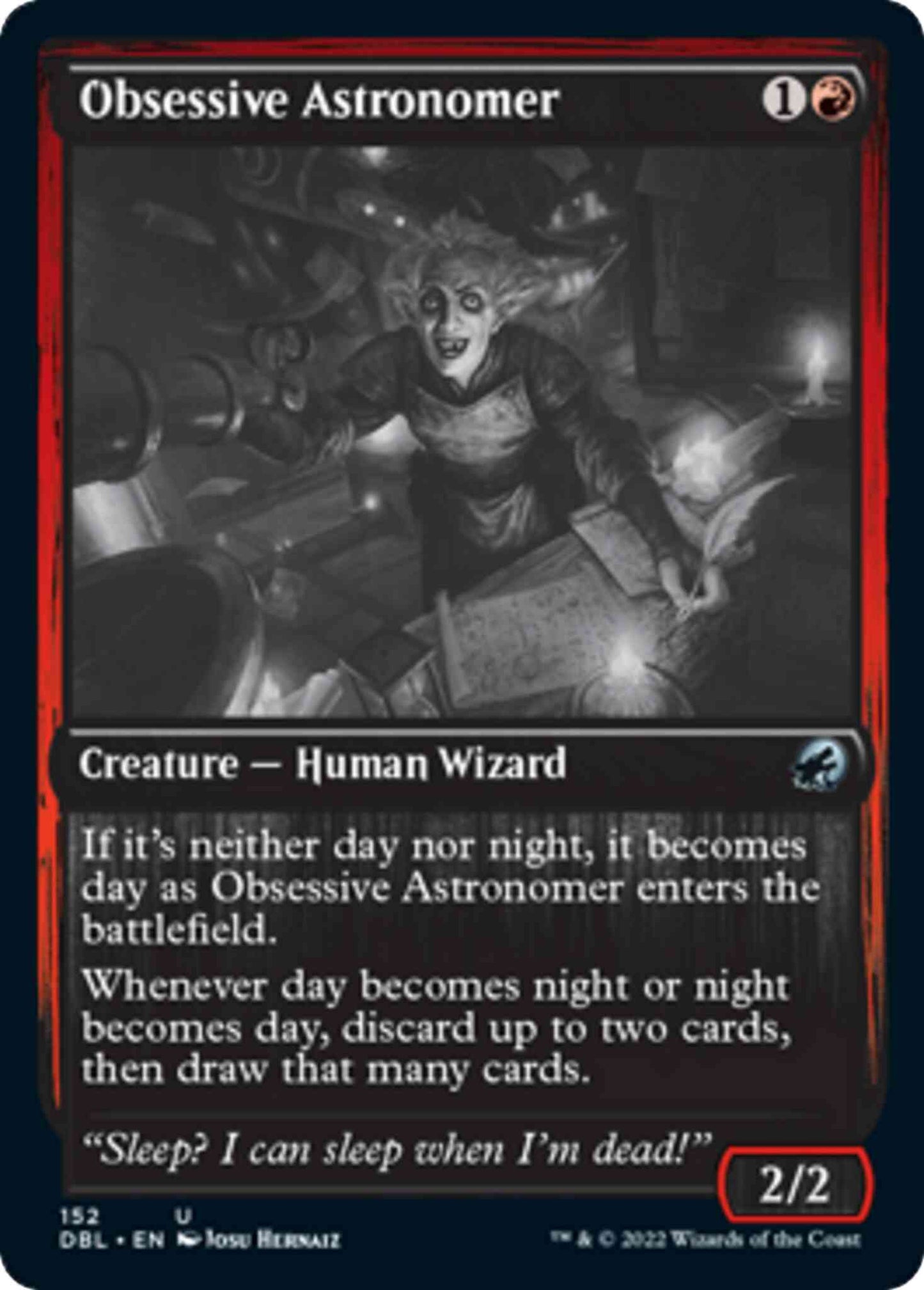 Obsessive Astronomer [152] [Innistrad: Double Feature] [Non-Foil]