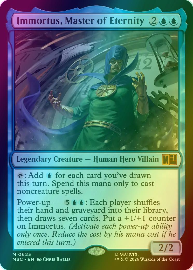 Immortus, Master of Eternity [623] [Jumpstart] [Marvel Super Heroes: Commander] [Foil]
