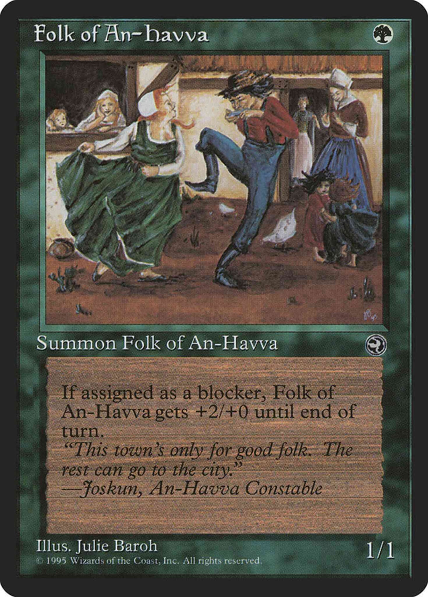 Folk of An-Havva [87a] [Hoedown] [Homelands] [Non-Foil]