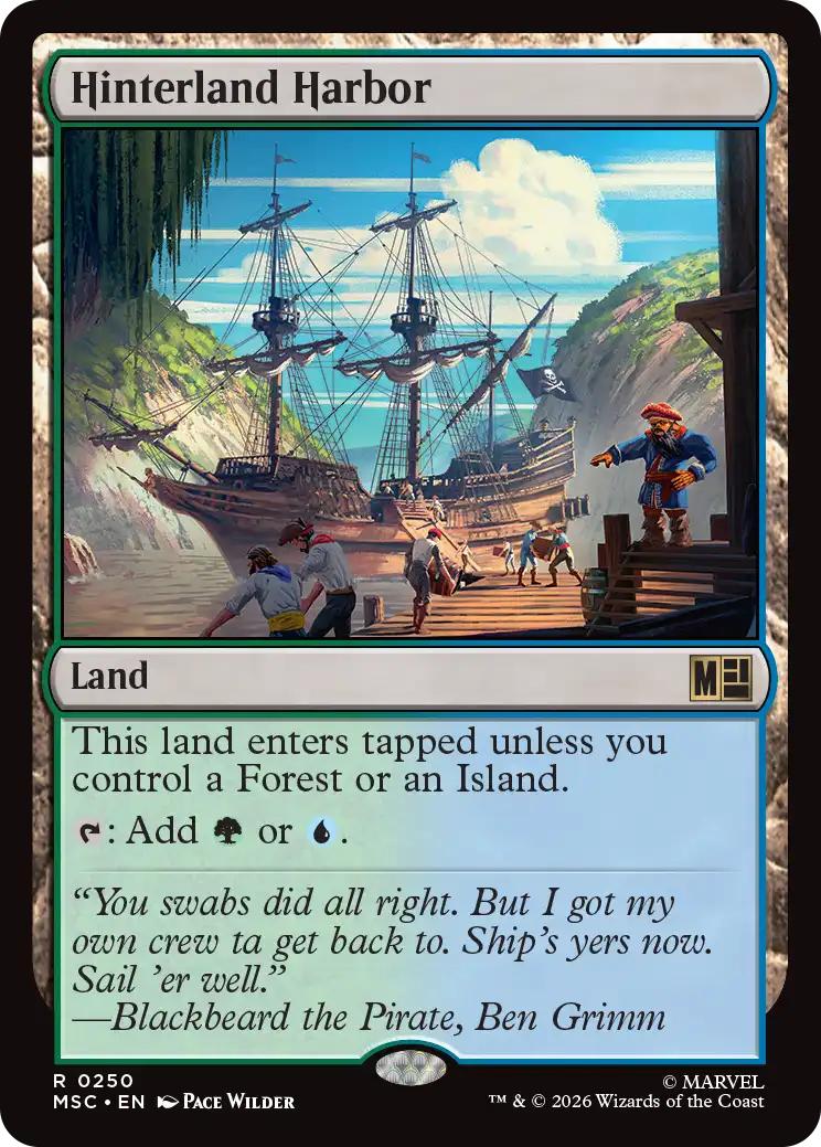 Hinterland Harbor [250] [Marvel Super Heroes: Commander] [Non-Foil]