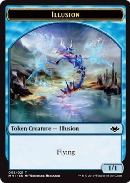 Illusion Token (05) // Serra the Benevolent Emblem (20) [Modern Horizons Tokens] [Non-Foil]