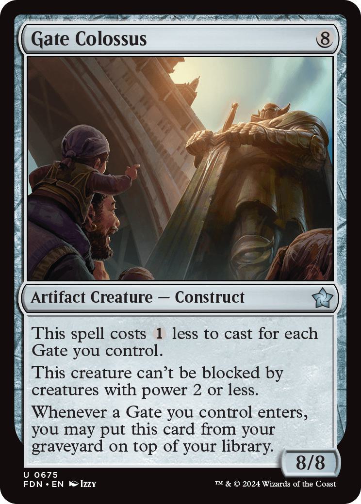 Gate Colossus [675] [Foundations] [Non-Foil]