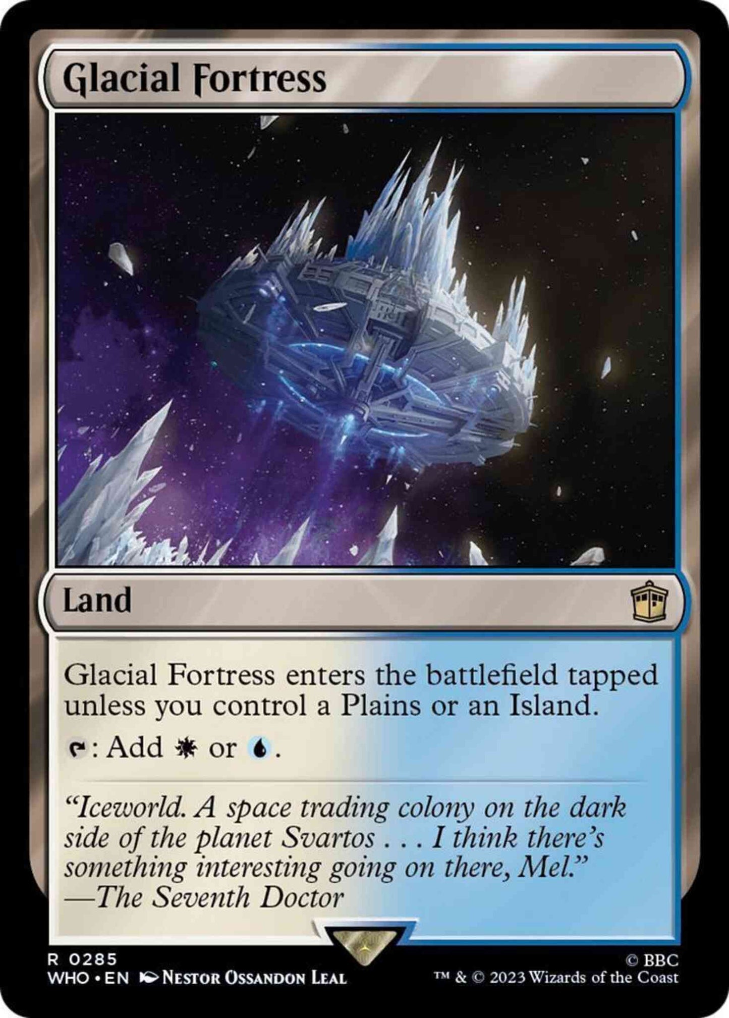 Glacial Fortress [285] [Universes Beyond: Doctor Who] [Non-Foil]