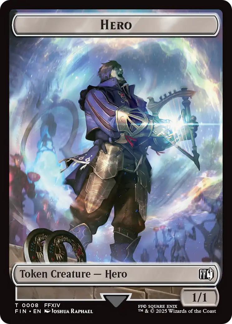 Frog Token (18) // Hero Token (08) [FINAL FANTASY: Tokens] [Non-Foil]