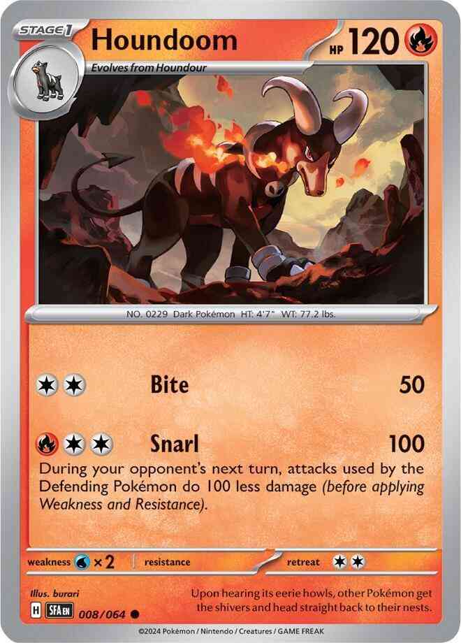 Houndoom - 008/064 - Common [sv065-008] [Non-Holo]