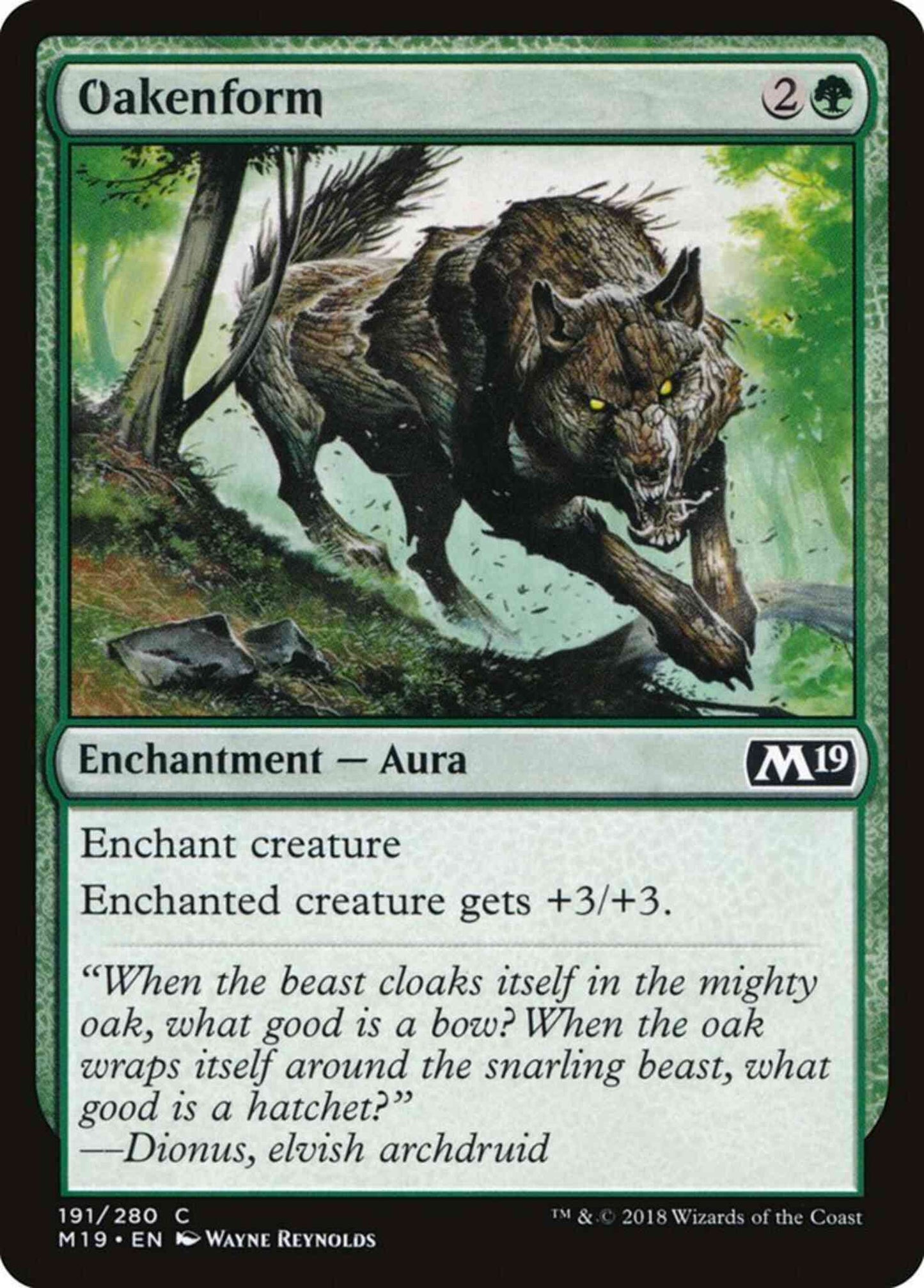 Oakenform [191] [Core Set 2019] [Non-Foil]