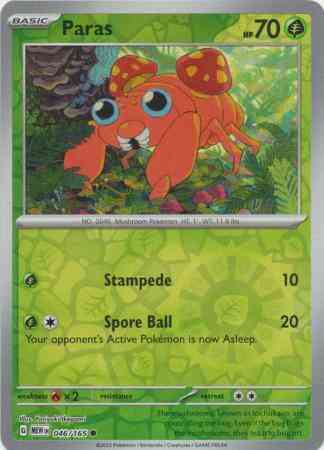 Paras - 046/165 - Common [sv035-046] [Reverse Holo]