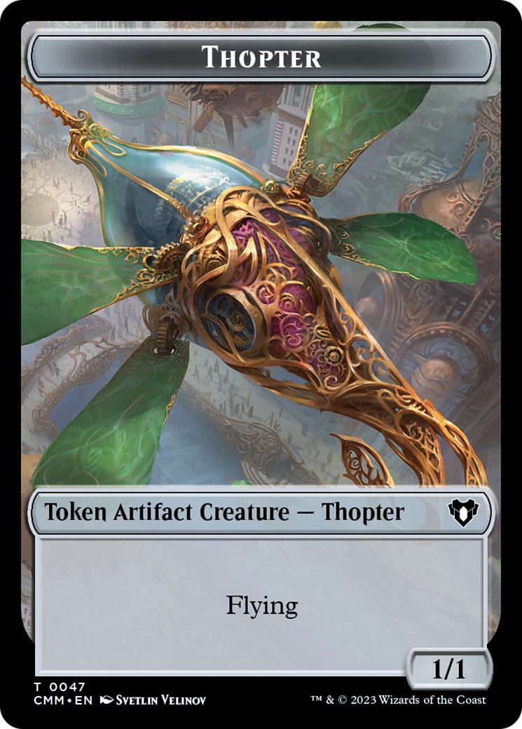 Graveborn Token (38) // Thopter Token (47) [Commander Masters: Tokens] [Non-Foil]