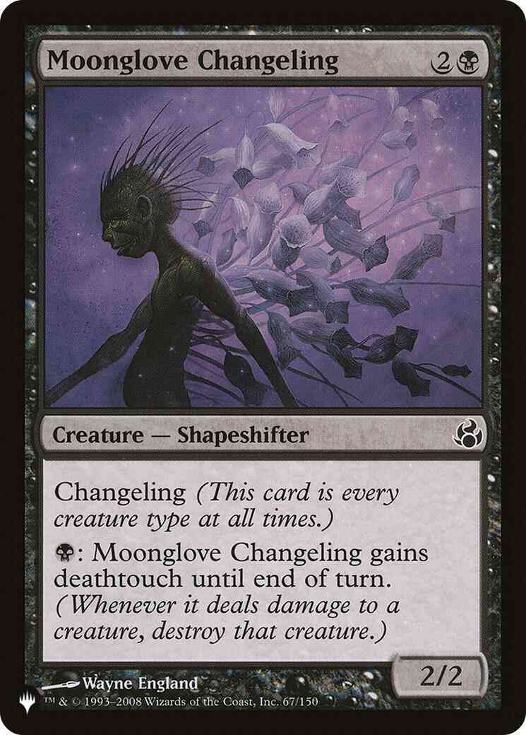 Moonglove Changeling [MOR-67] [The List] [Non-Foil]