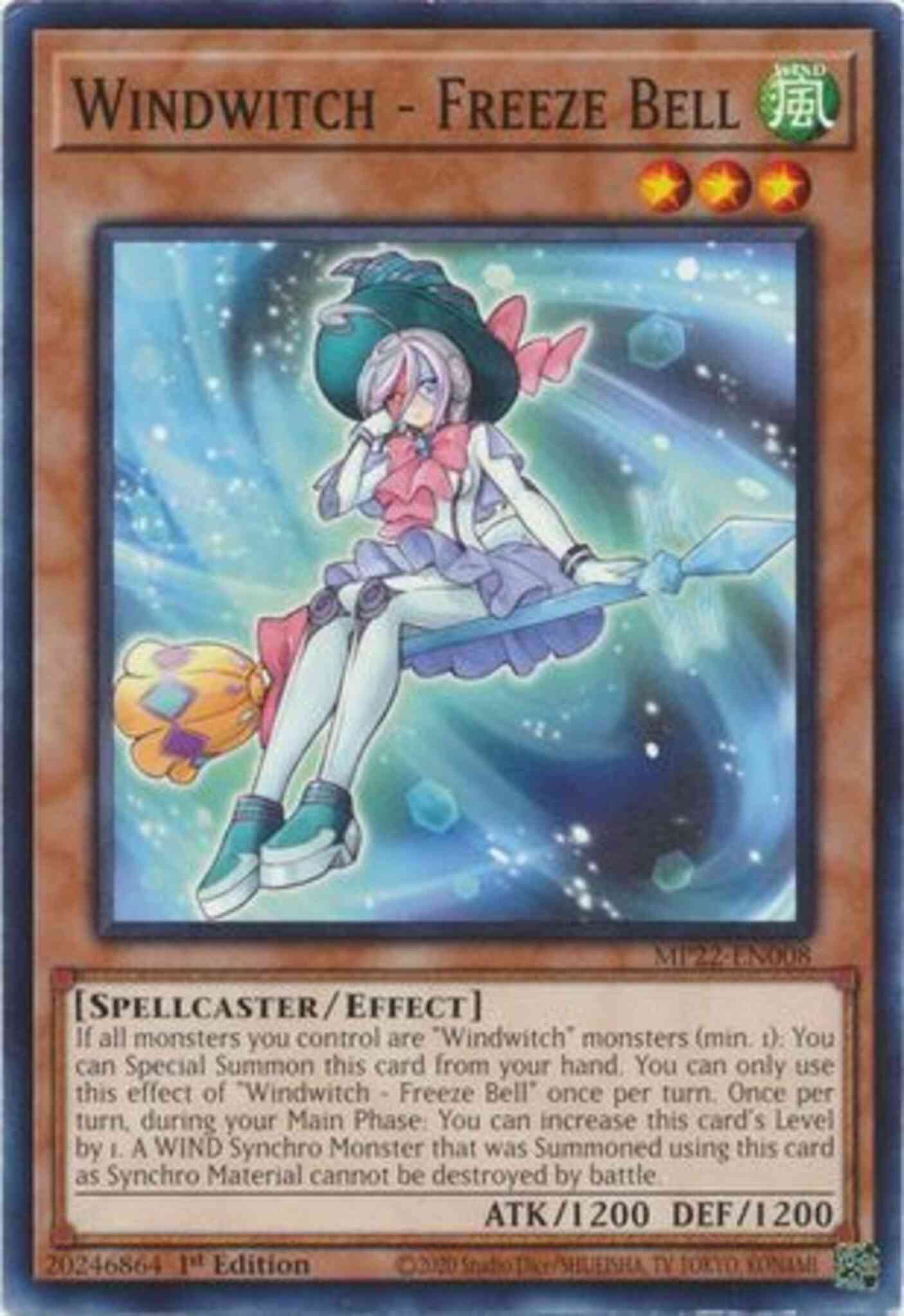 Windwitch - Freeze Bell - MP22-EN008 - Common - 1st Edition