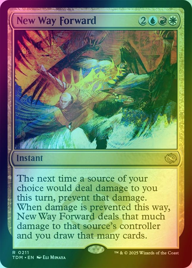 New Way Forward [211] [Tarkir: Dragonstorm] [Foil]