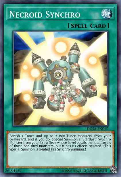 Necroid Synchro - DUSA-EN015 - Ultra Rare - 1st Edition