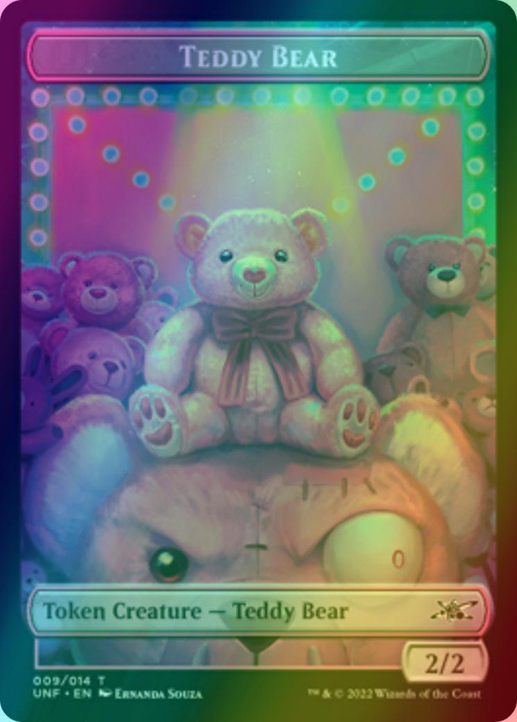 Food Token (10) // Teddy Bear Token (09) [Unfinity: Tokens] [Foil]