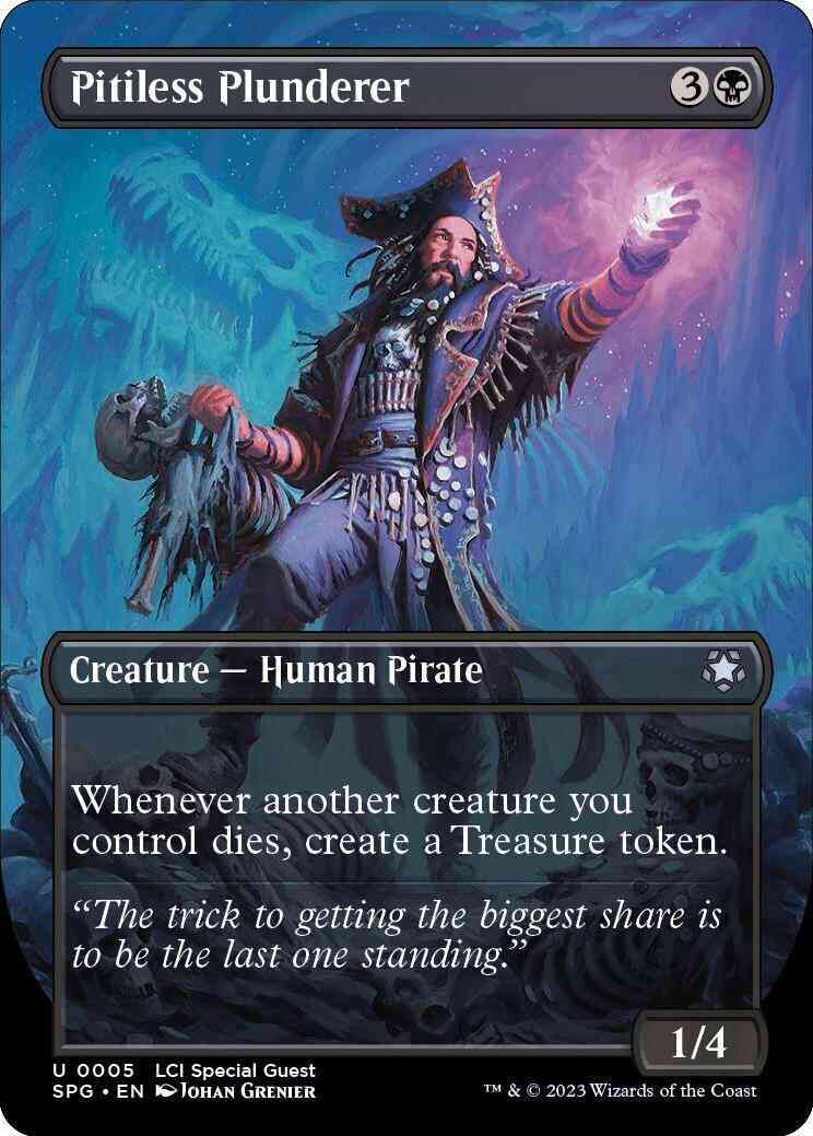 Pitiless Plunderer [5] [Borderless] [Special Guests] [Non-Foil]