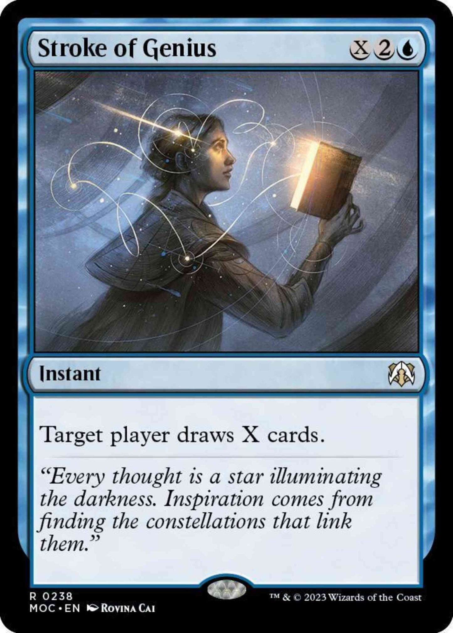 Stroke of Genius [238] [March of the Machine: Commander] [Non-Foil]