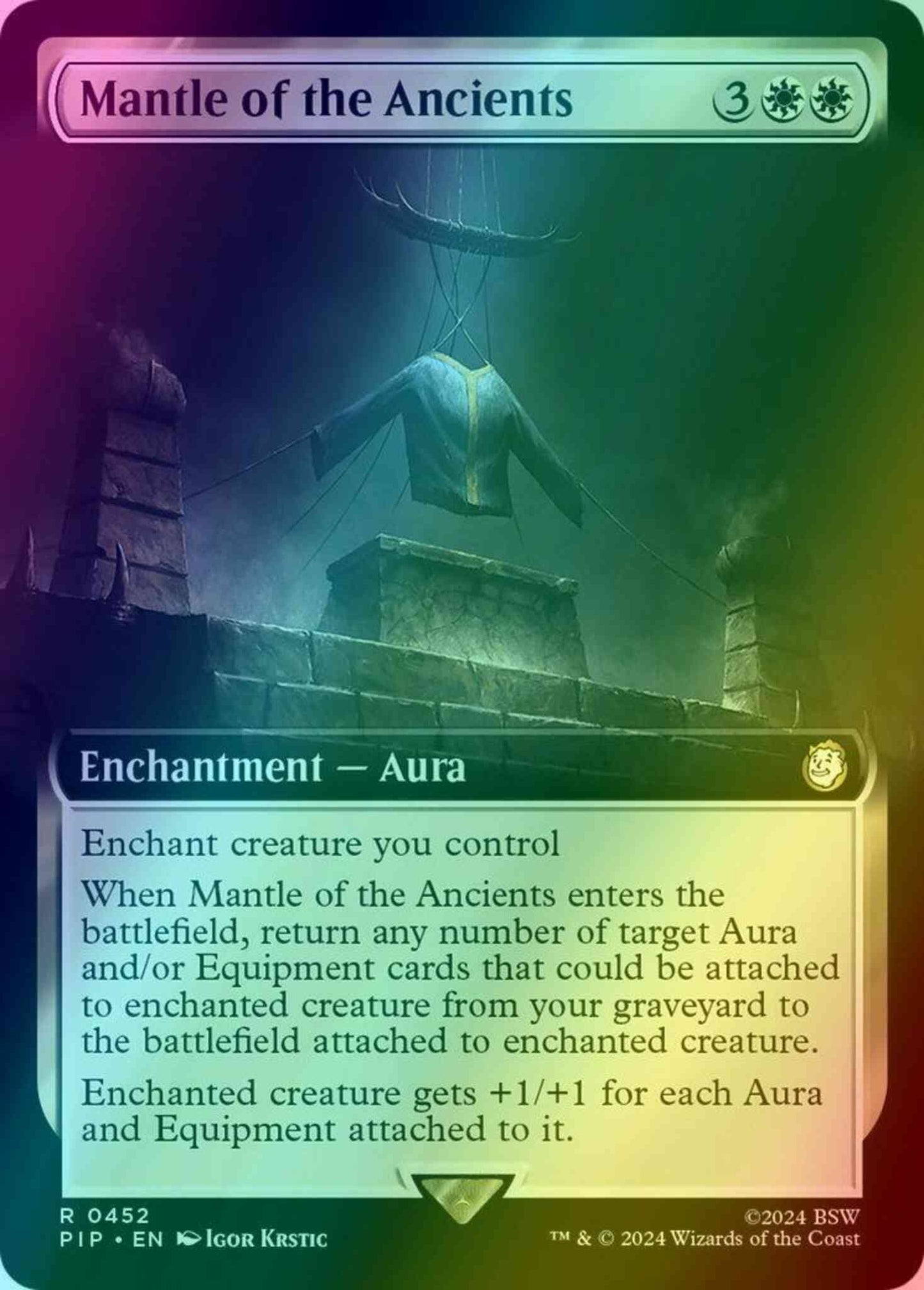 Mantle of the Ancients [452] [Extended Art] [Fallout] [Foil]