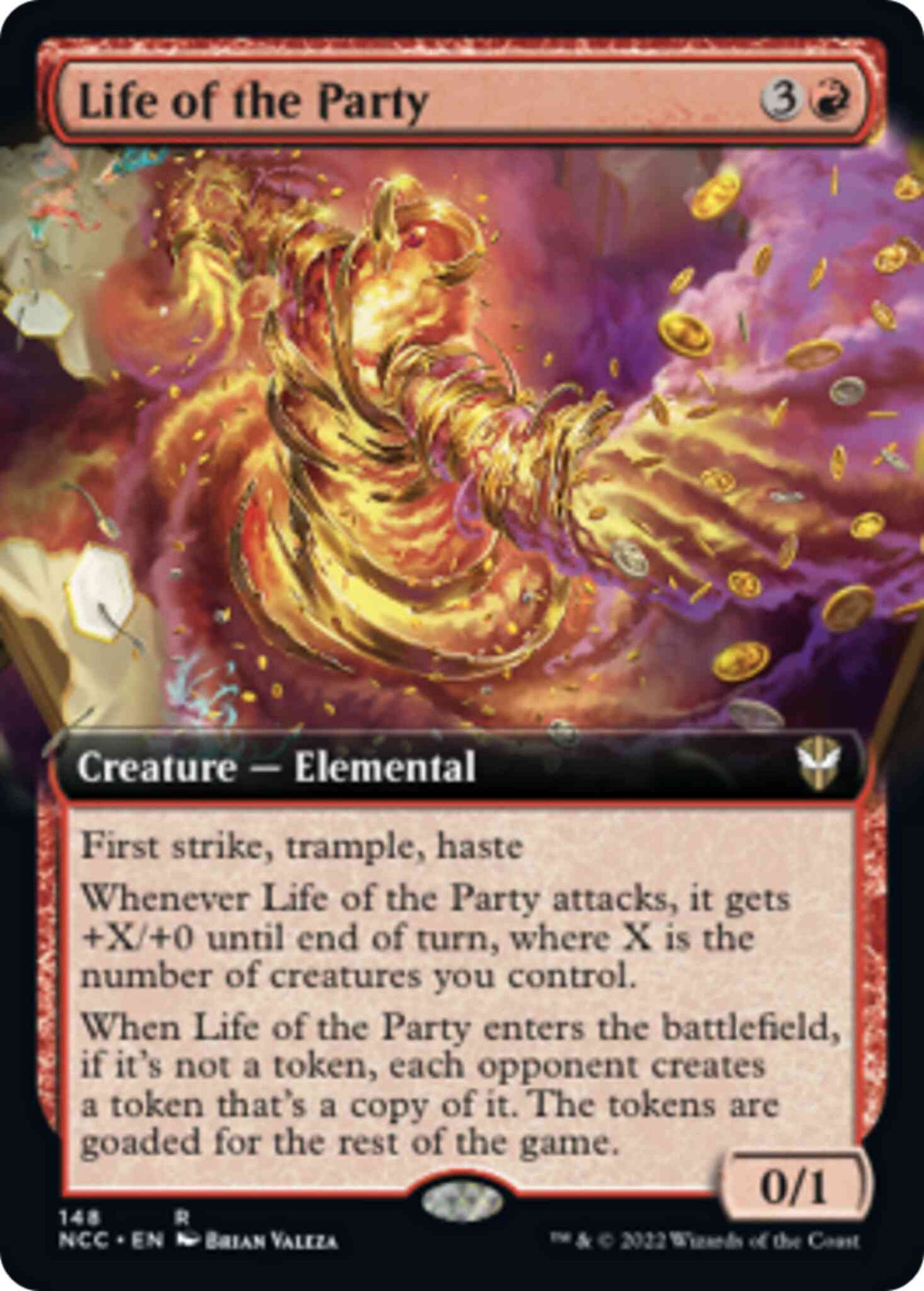 Life of the Party [148] [Extended Art] [Streets of New Capenna: Commander] [Non-Foil]