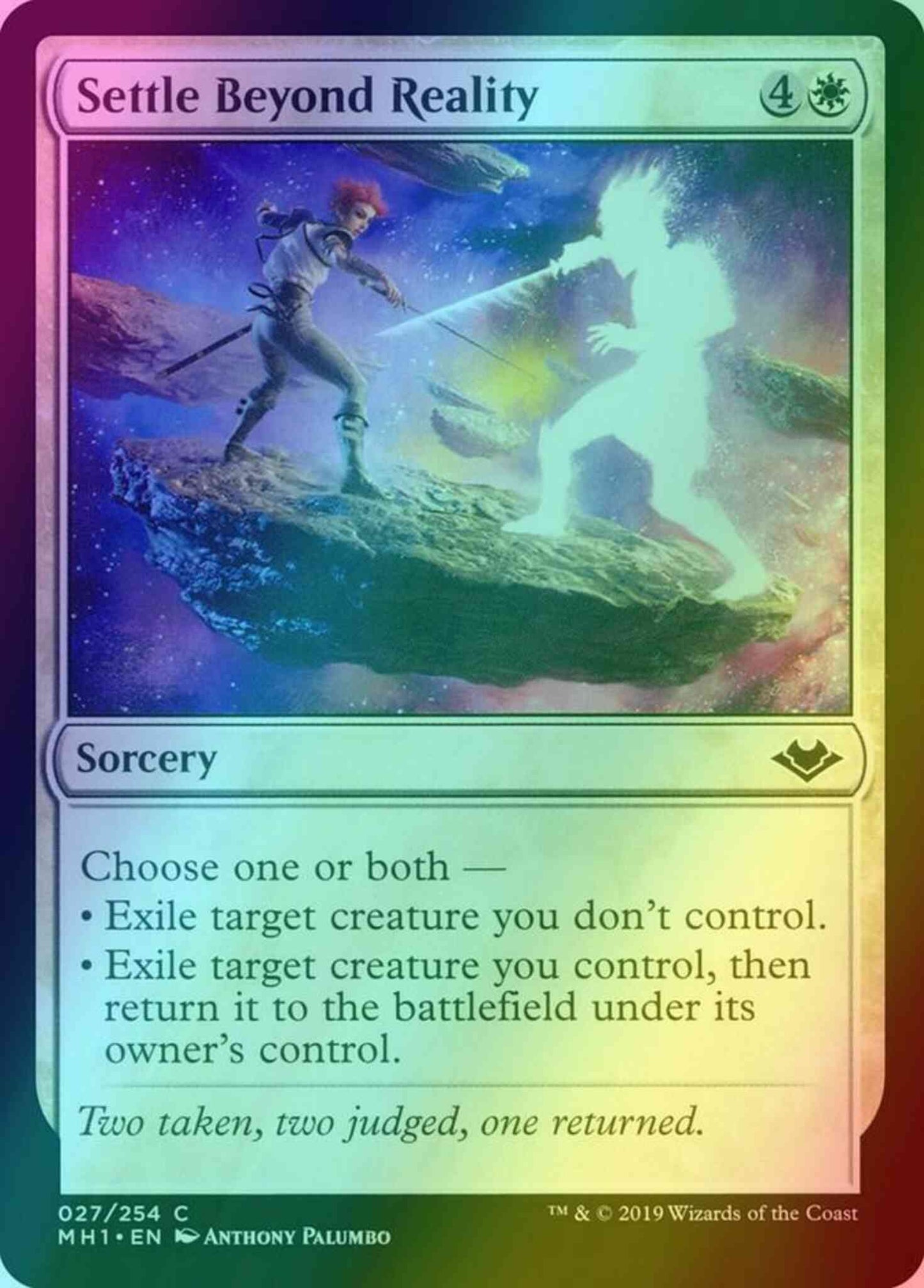 Settle Beyond Reality [27] [Modern Horizons] [Foil]