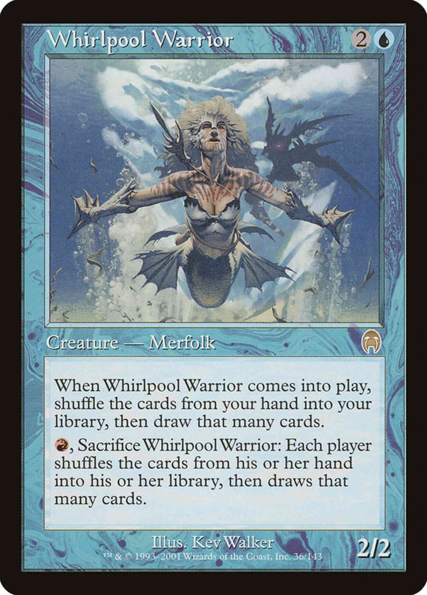 Whirlpool Warrior [36] [Apocalypse] [Non-Foil]
