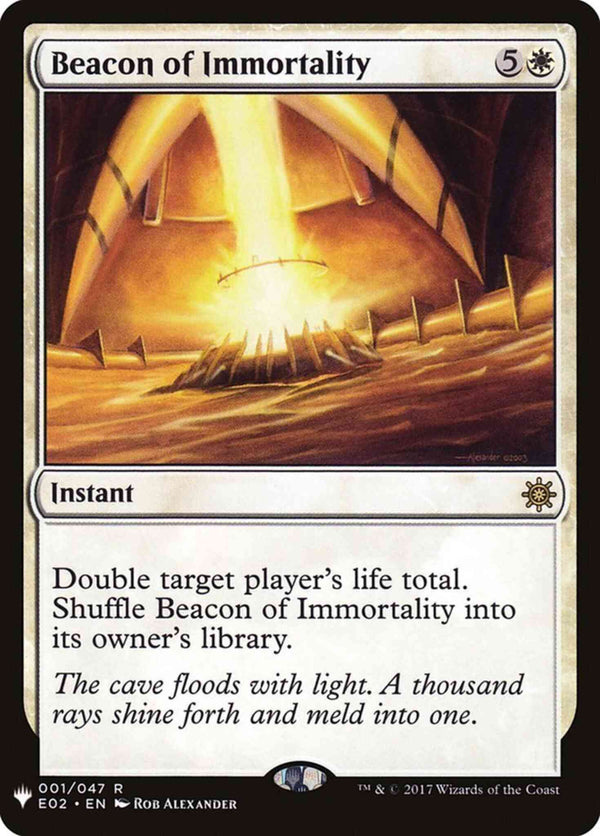 Beacon of Immortality [E02-1] [The List] [Non-Foil]