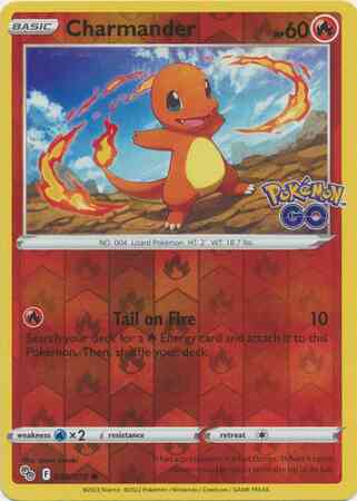 Charmander - 008/078 - Common [pgo-008] [Reverse Holo]