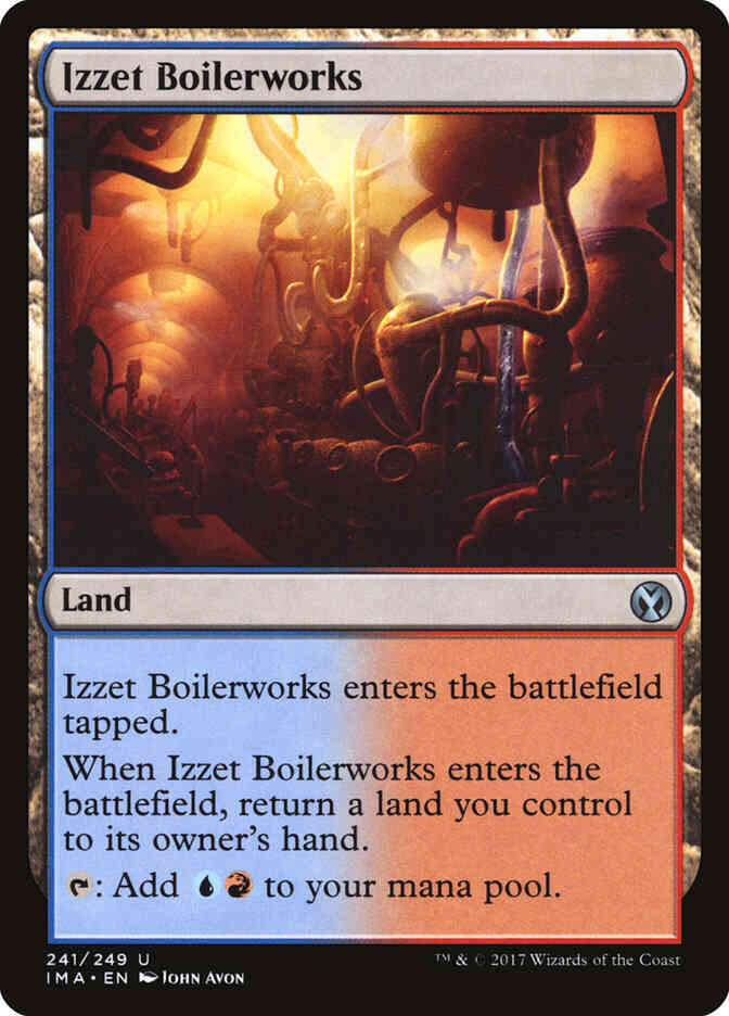 Izzet Boilerworks [241] [Iconic Masters] [Non-Foil]