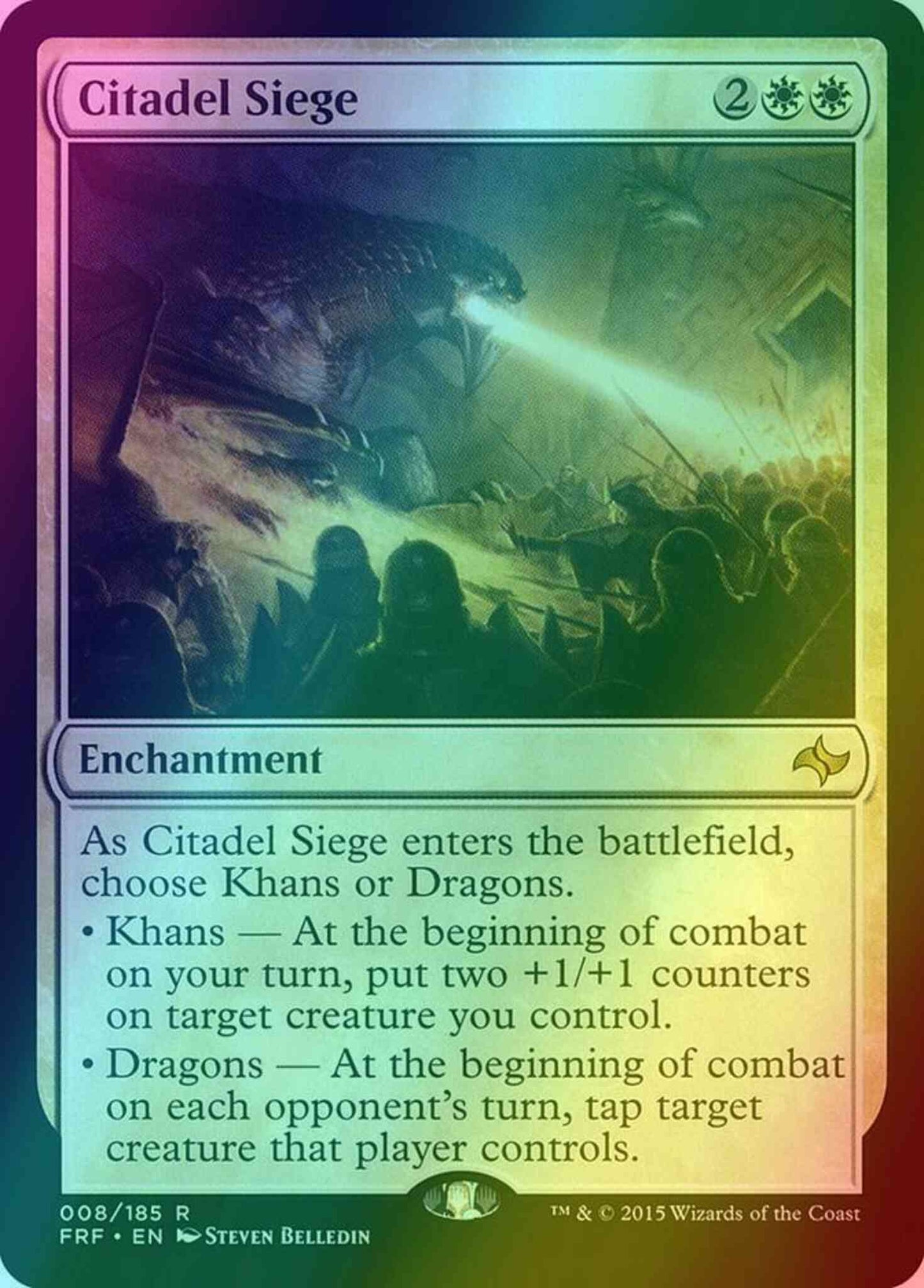 Citadel Siege [8] [Fate Reforged] [Foil]