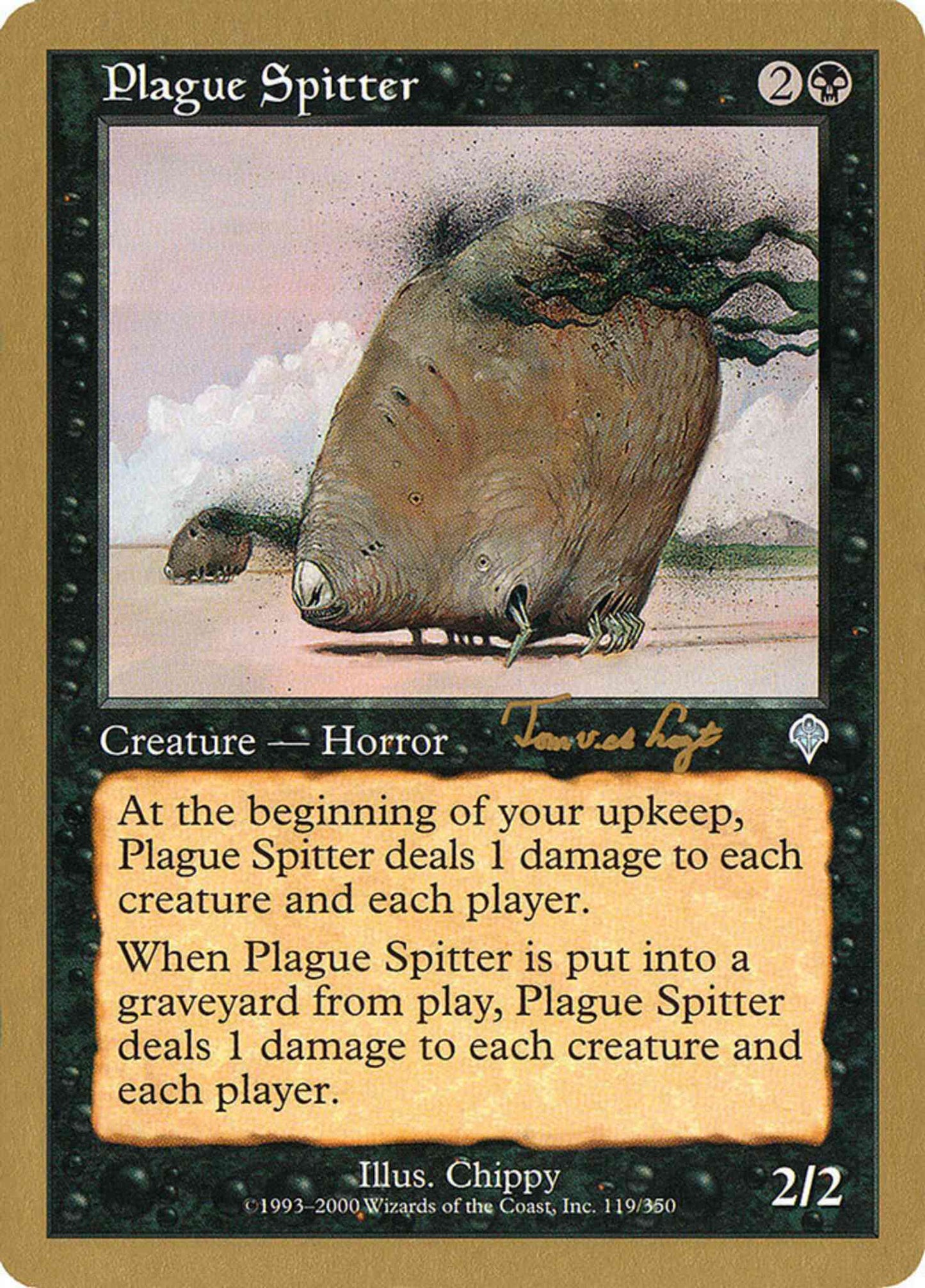 Plague Spitter [tvdl119] [World Championship Decks 2001] [Non-Foil]