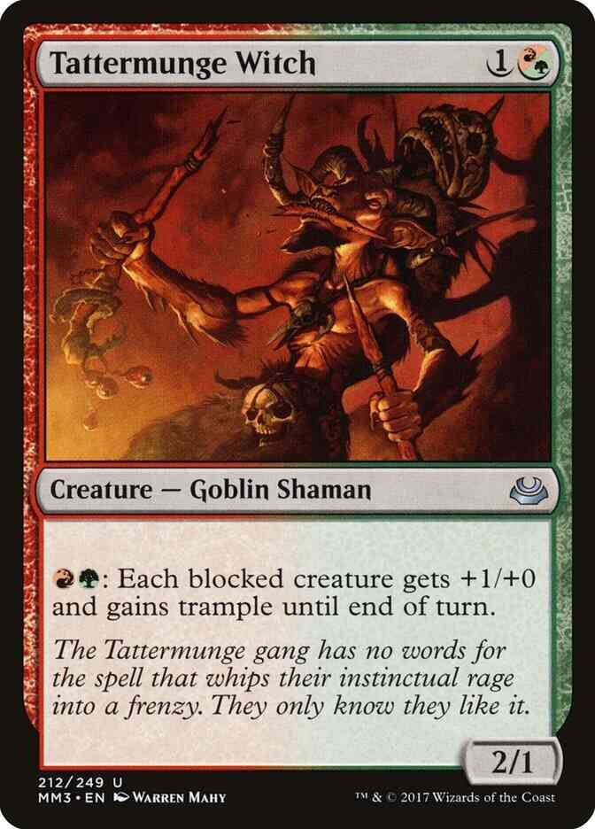 Tattermunge Witch [212] [Modern Masters 2017] [Non-Foil]