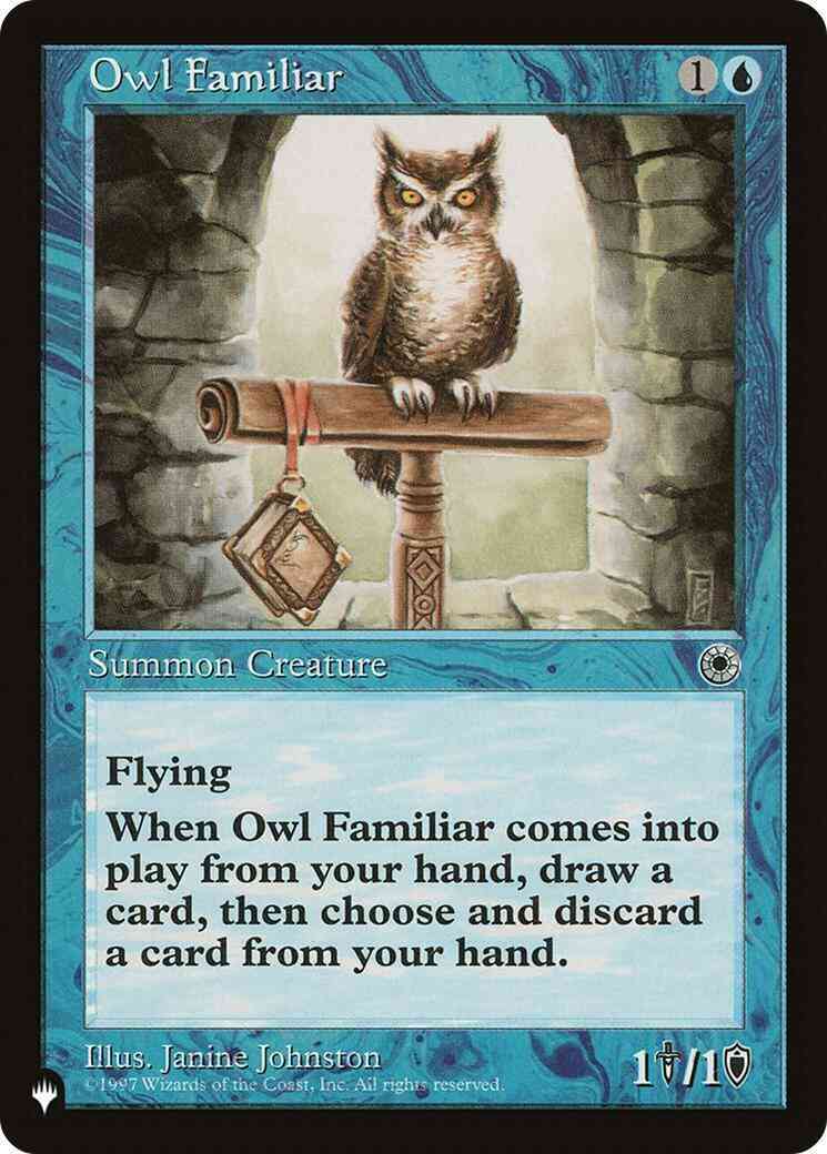 Owl Familiar [POR-63] [The List] [Non-Foil]