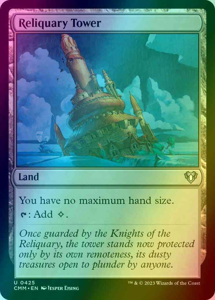 Reliquary Tower [425] [Commander Masters] [Foil]