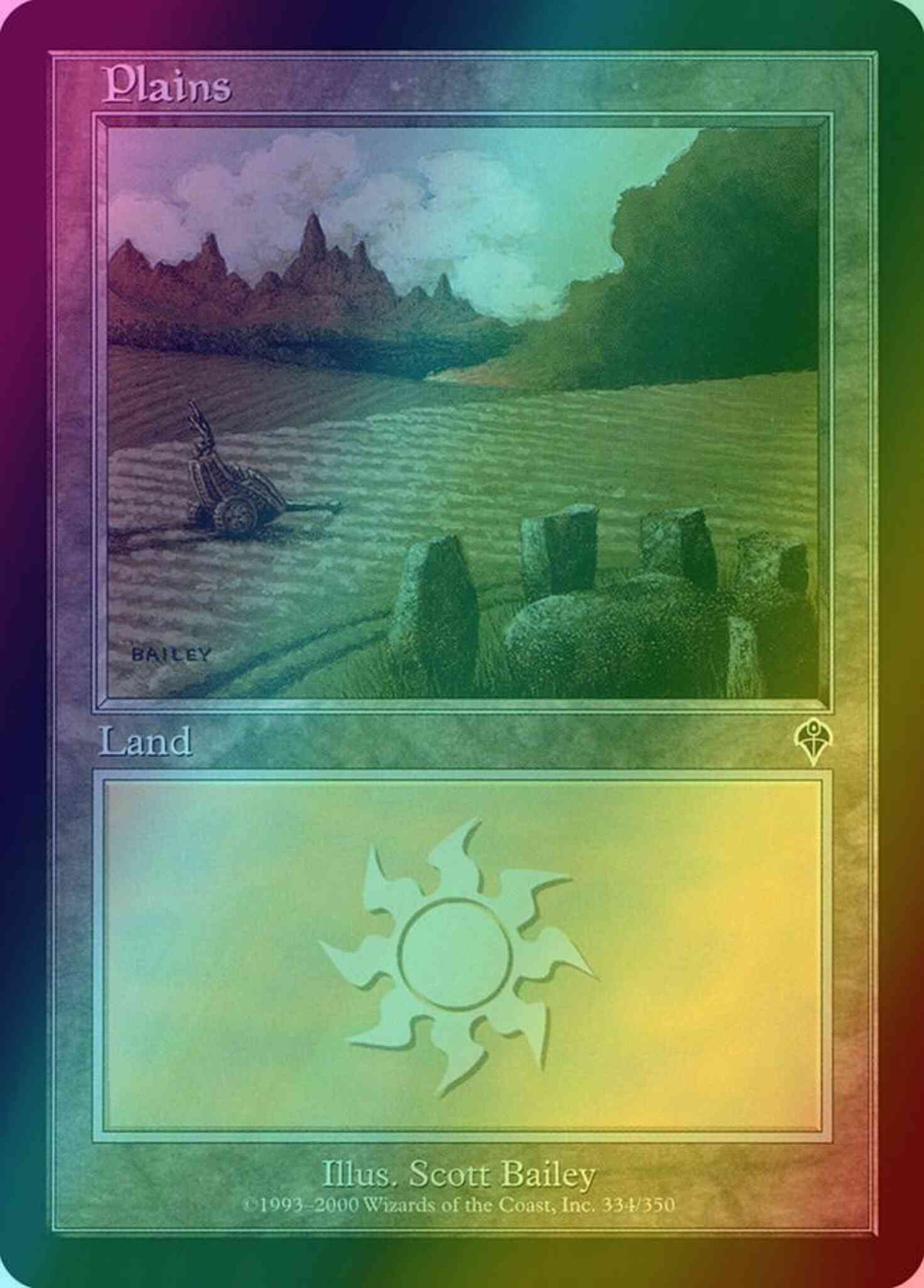 Plains [334] [Invasion] [Foil]