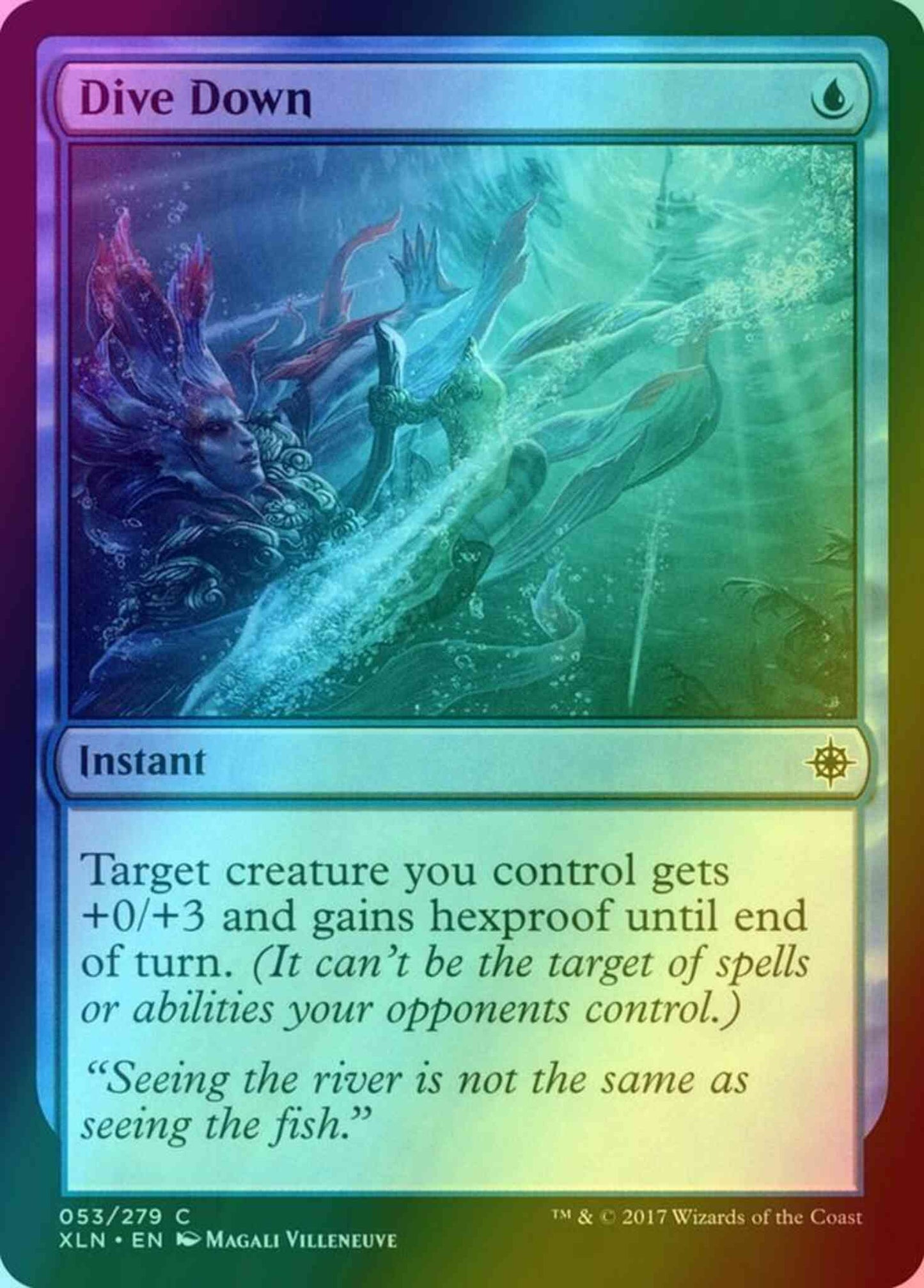 Dive Down [53] [Ixalan] [Foil]