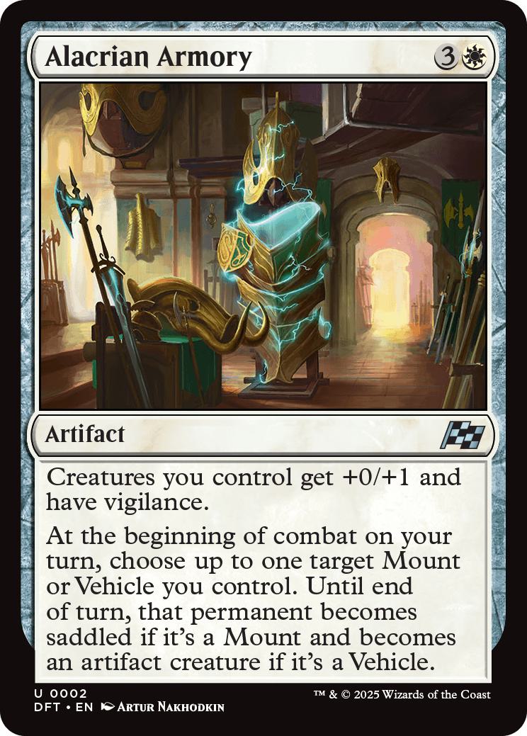 Alacrian Armory [2] [Aetherdrift] [Non-Foil]