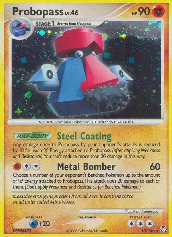 Probopass - 13/146 - Rare Holo [dp6-13] [Holo]