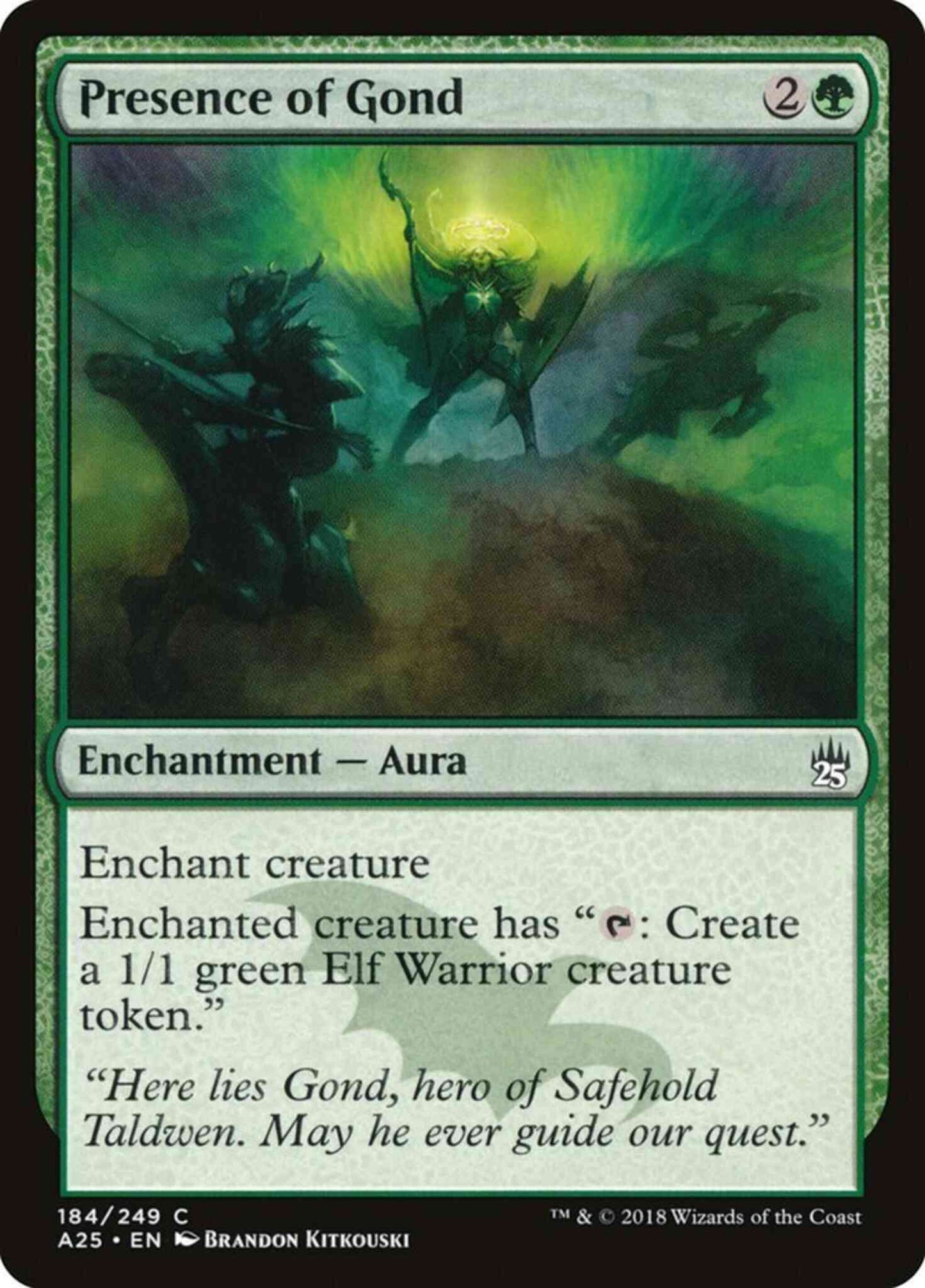Presence of Gond [184] [Masters 25] [Non-Foil]